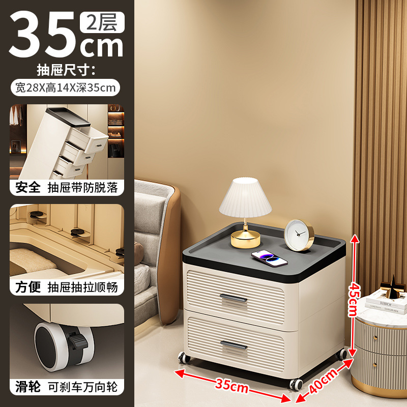 收纳柜抽屉式塑料家用储物柜卧室多层五斗柜客厅落地床头置健之章|undefined