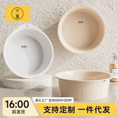 洗面器家庭用ベビーサイズベビー洗濯厚くて耐久性のある新生児プラスチック洗面器お尻洗面器