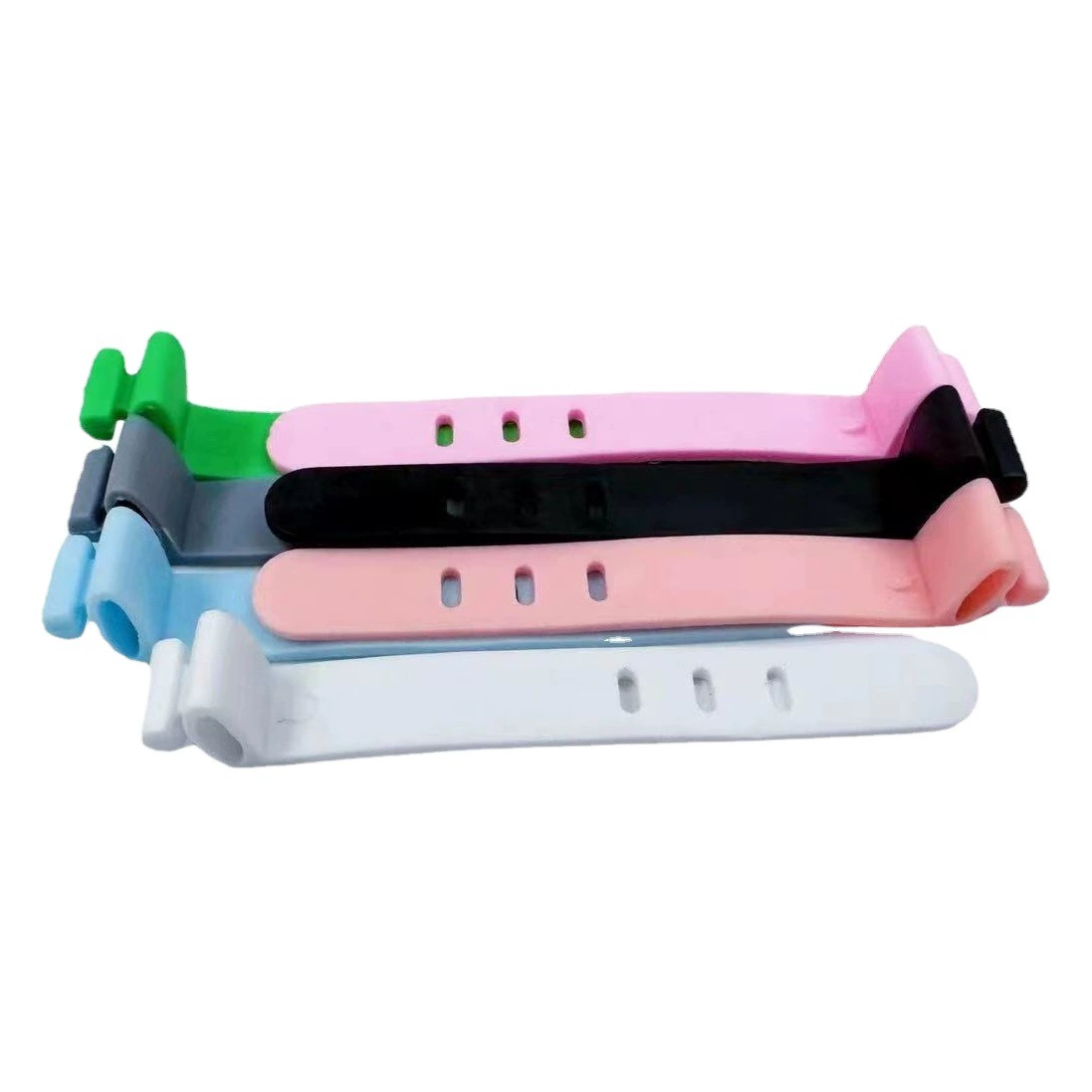 Кабель для мобильного телефона 80 мм с 3, 4, 5 отверстиями, простой и креативный органайзер для кабелей, мягкий фиксатор для зарядного кабеля, специальный ремешок для хранения 7