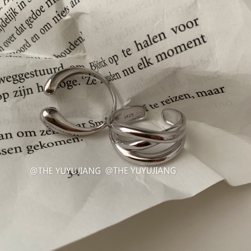 Anillo de circonita de perlas de viento ins, nicho femenino, sentido de alta gama, simple y ligero, anillo de novia de lujo, anillo de apertura de temperamento al por mayor