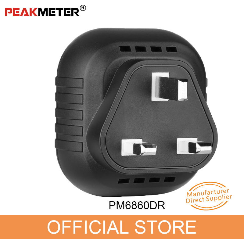 华谊PM6860ER/BG/DR插座测试仪电源极性RCD相位检测仪漏电验电器