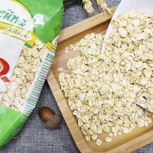 Russian imported Alike oatmeal 400g/bag original whole grain meal replacement pure oatmeal breakfast brewed oatmeal