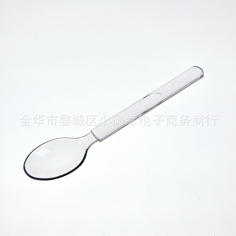 Ensalada de bistec occidental gruesa de mango largo desechable, cuchillo y tenedor para llevar, té con leche grueso, postre, cuchara de sopa, paquete independiente