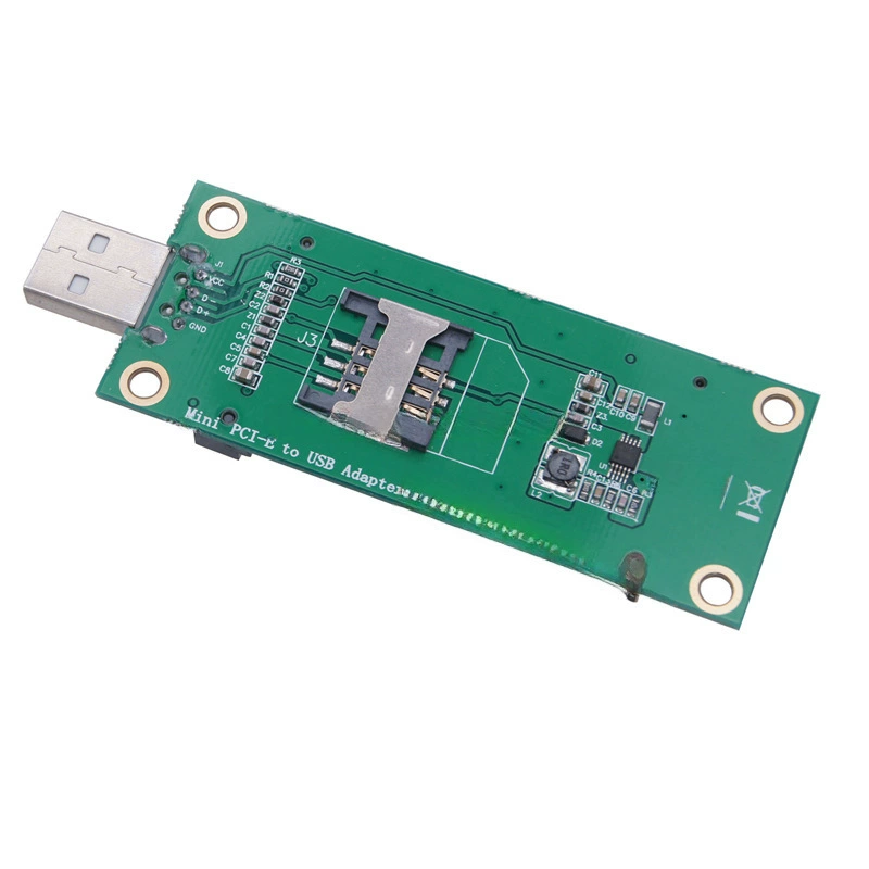 Маленькая карта PCIe в USB 2.0 3G 4G модуль специальная тестовая плата разработки содержит слот SIM UIM карта переходная карта