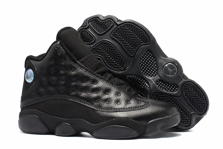 Fábrica de zapatos Putian transfronterizos de alta calidad AJ13 todas las estrellas de platino oro espejo negro pantera Joe13 zapatos de baloncesto para hombres y mujeres