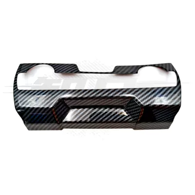 Car interior film | Fiber Pattern Interior Modification - 10th-generation-civic-center-console-air-conditioning-panel