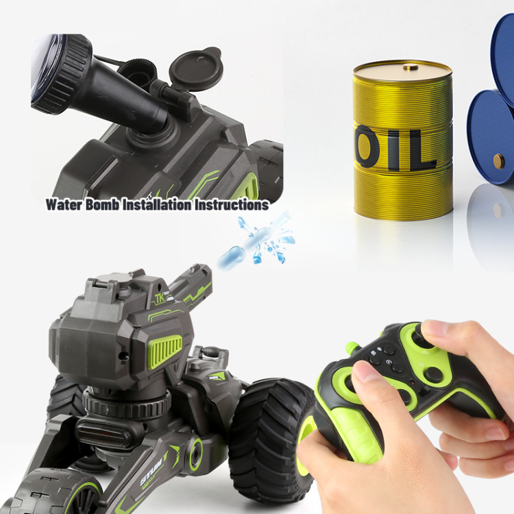 IQ0EM 2.4g two-in-one water bullet bubble car remote control car double handle drift remote control boy toy IQ0EM 2.4g two-in-one water bullet bubble car remote control car double handle drift remote control boy toy