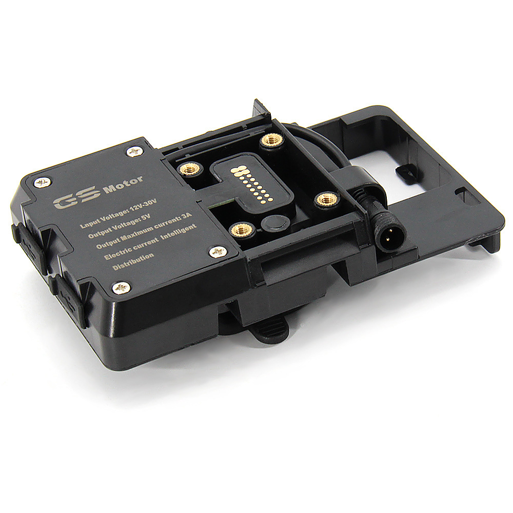 Motorcycle modification accessories universal mobile navigation bracket USB charger wireless charging cross-border exclusive