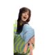 Korean Striped Half Velvet Pajamas Women's Winter New Thickened Plush Knitted Autumn and Winter Home Clothes suit Can Wear