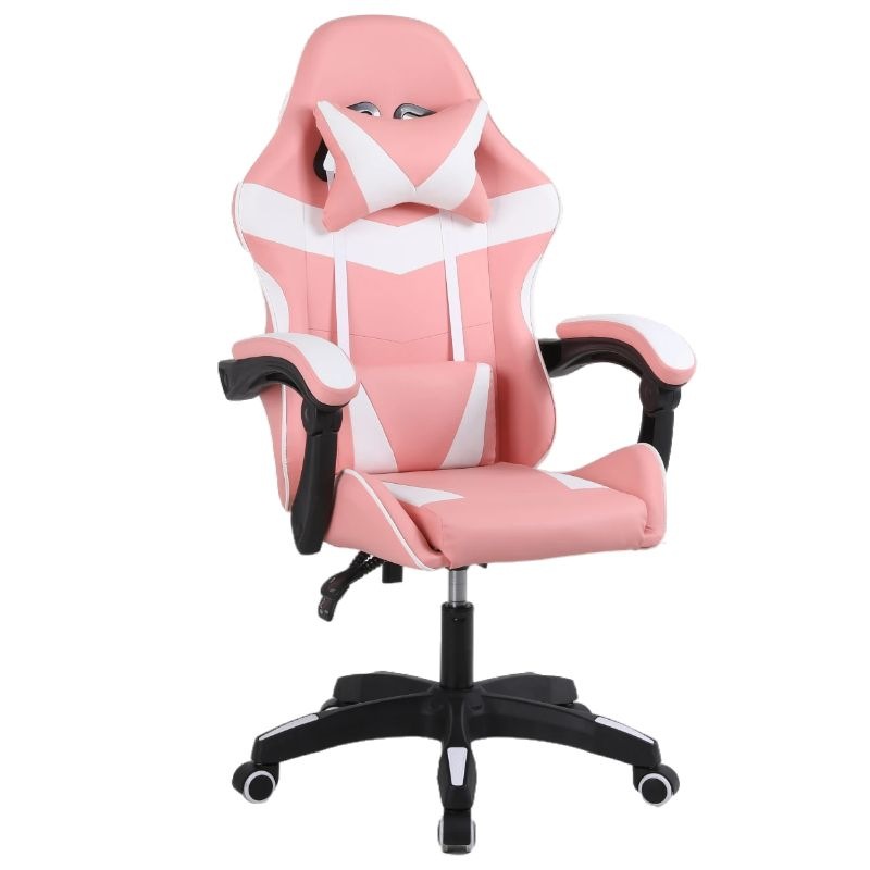 Silla gamer, silla para deportes electrónicos, silla de oficina ergonómica reclinable para el hogar, silla giratoria cómoda, silla ejecutiva, bonita image 14