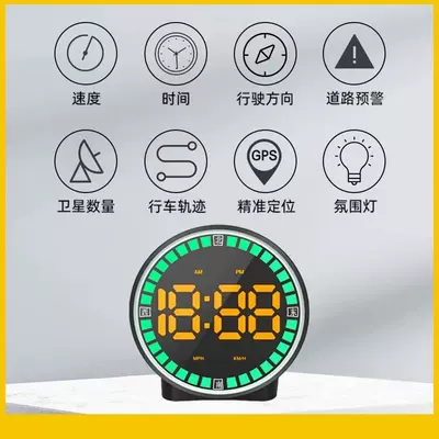 GPS Beidou speeding KMH – Vehicle HUD