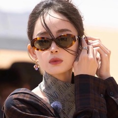 赤い本の同じタイプのべっ甲の枠の猫の目のサングラスの復古的な楕円形の女性のアルファベットのメガネの高品質の小さい枠のサングラス