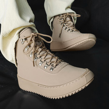 鞋子男鞋2025秋季高帮工装鞋男士板鞋潮款休闲百搭鞋子男百搭潮鞋