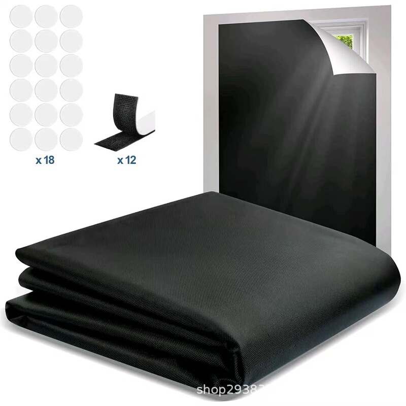 Cross-border Amazon 210t Oxford cloth full shading silver-coated curtains homemade portable travel curtains can be cut Cross-border Amazon 210t Oxford cloth full shading silver-coated curtains homemade portable travel curtains can be cut