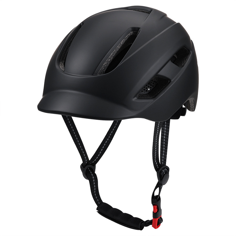 Transfronterizo nuevo casco integrado montar en bicicleta equipo casco hombres y mujeres tapa protectora casco con luz trasera