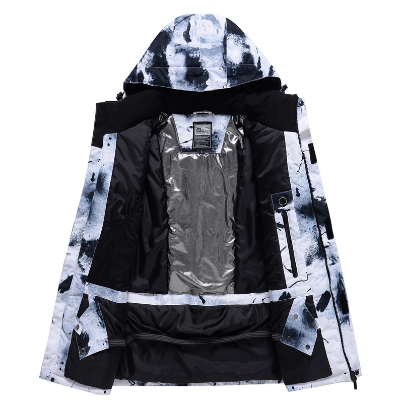 teplý lyžařský oblek pár modelů tovární přímý prodej větruodolná nepromokavá bunda odolná proti opotřebení_voghion.com