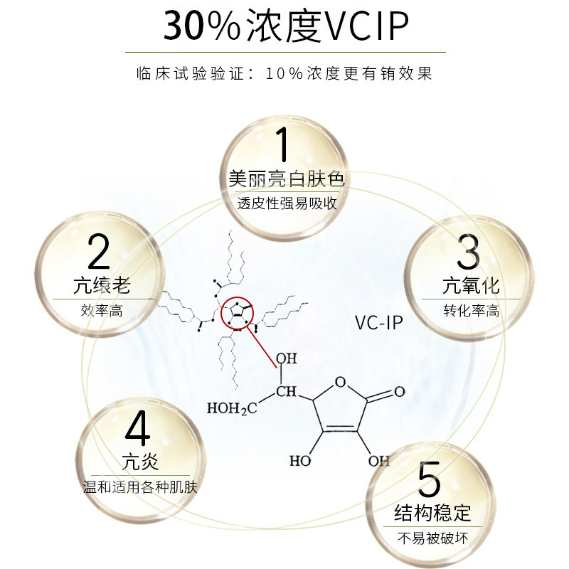 30% Vcipマグネシウム白亮肌精華油は肌の色を明るくしてシミの色を薄くして均一な肌の色のマグネシウム白美容院を明るくします。|undefined