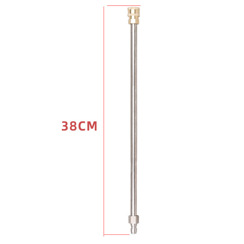 Pistola de agua especial para la limpieza de la máquina exterior del aire acondicionado puntual, barra de extensión de la pistola de agua 1/4 de cobre, barra de flexión de 135 grados, boquilla de pistola de cinco colores