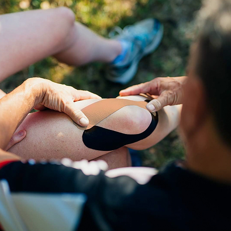 Pegatinas musculares Cinta deportiva hombros, tobillos, músculos de la cintura, vendajes transpirables