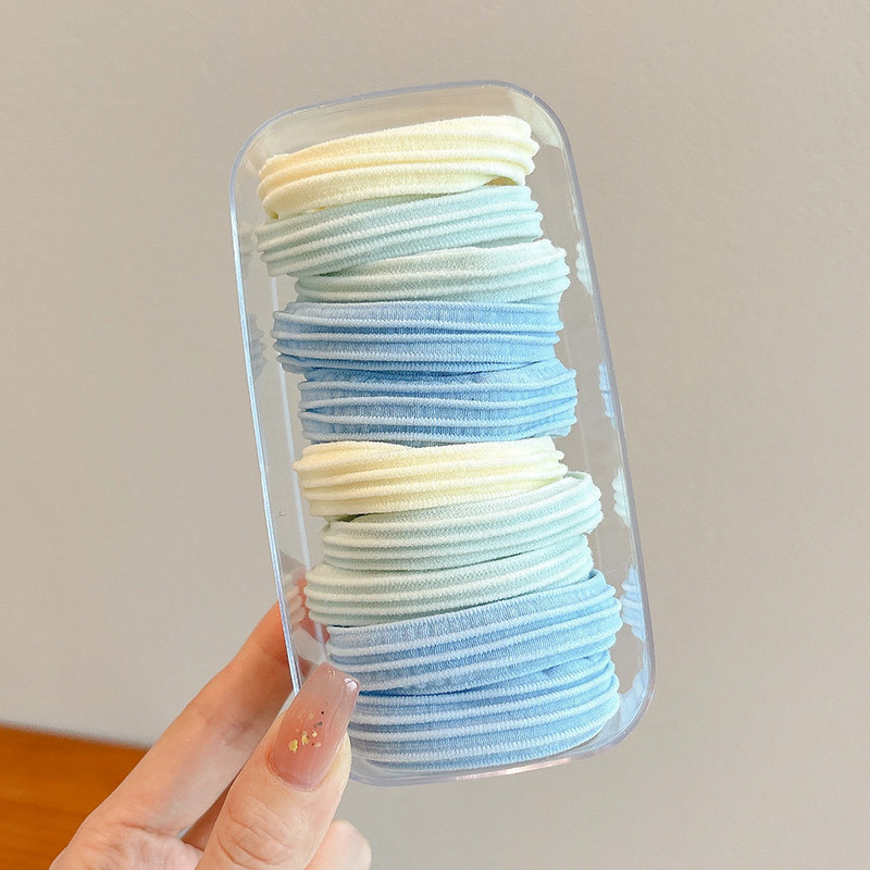 Sea salt blue [striped style] 10 pieces