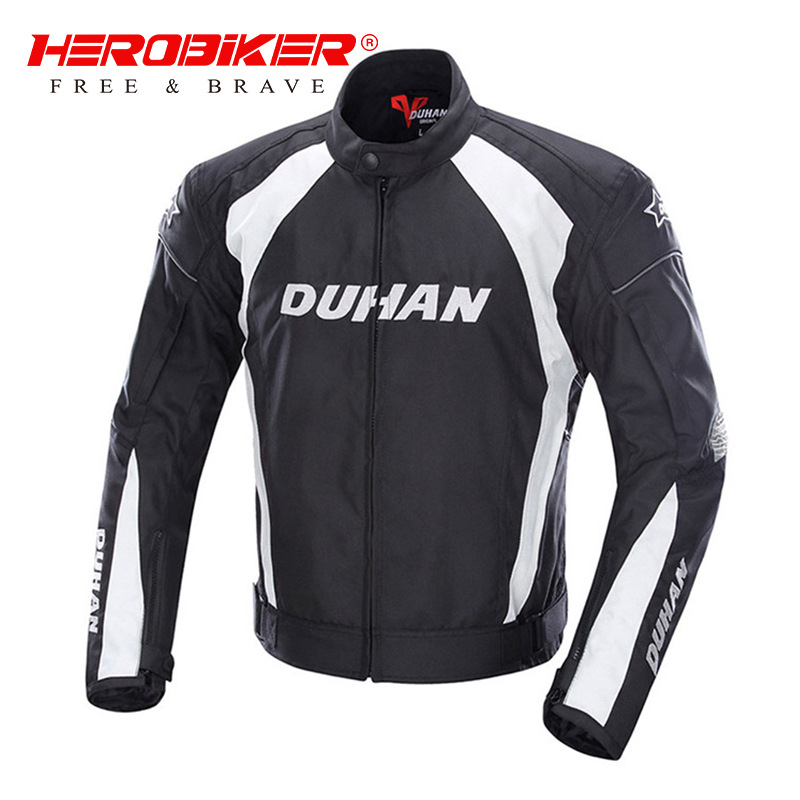 Ropa de ciclismo Duhan a prueba de viento y calentamiento para carreras al aire libre motocicleta deportiva tracción anti-caída chaqueta protectora chaqueta de asalto