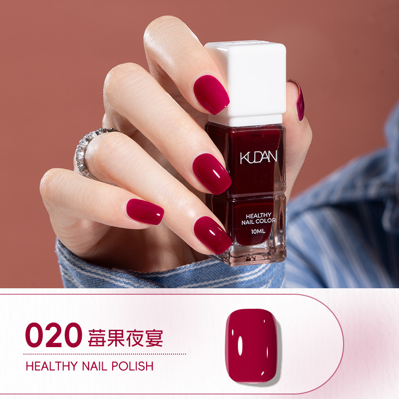 Transfronterizo KUDAN Inglés puro esmalte de uñas acuoso sin hornear, seco rápido y rápido 10ml venta directa de fábrica