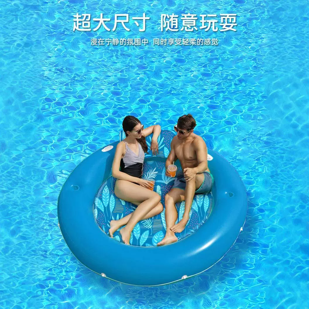 Фабрика Прямой ПВХ Водный плавучий Стул Amazon Горячие Шезлонги Кровать Открытый Водный гамак Плавучий