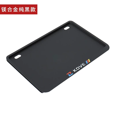 Nömrə qabı — Haojue Suzuki License Plate Frame - excelle-magnesium-alloy-side-entry-pure-black