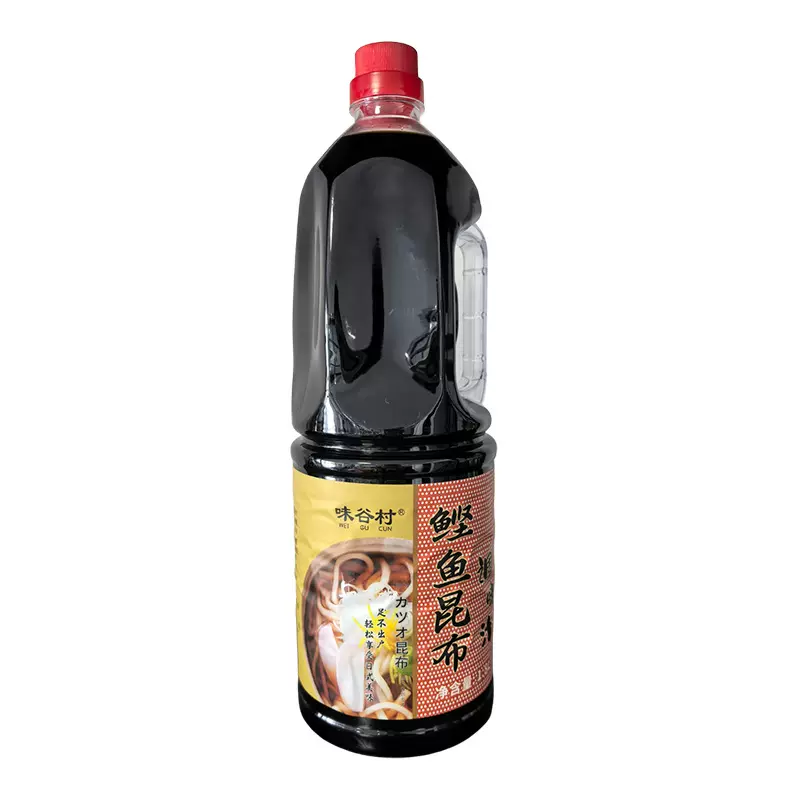 现货供应鲣鱼昆布酱油日式料理浓缩海鲜酱油关东煮寿喜锅调味汁