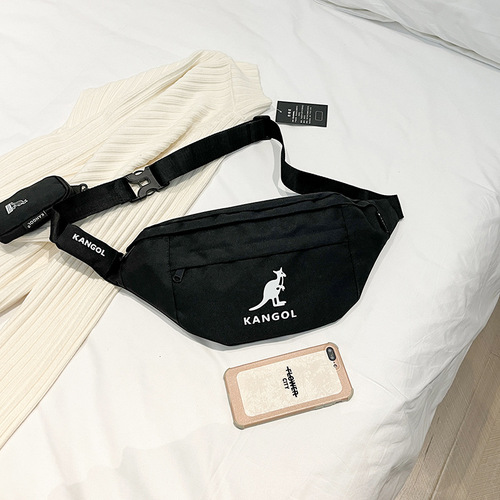 [Manufacturer wholesale] 2024 foreign trade new women's bag fashion trend crossbody bag personalized large capacity chest bag waist bag