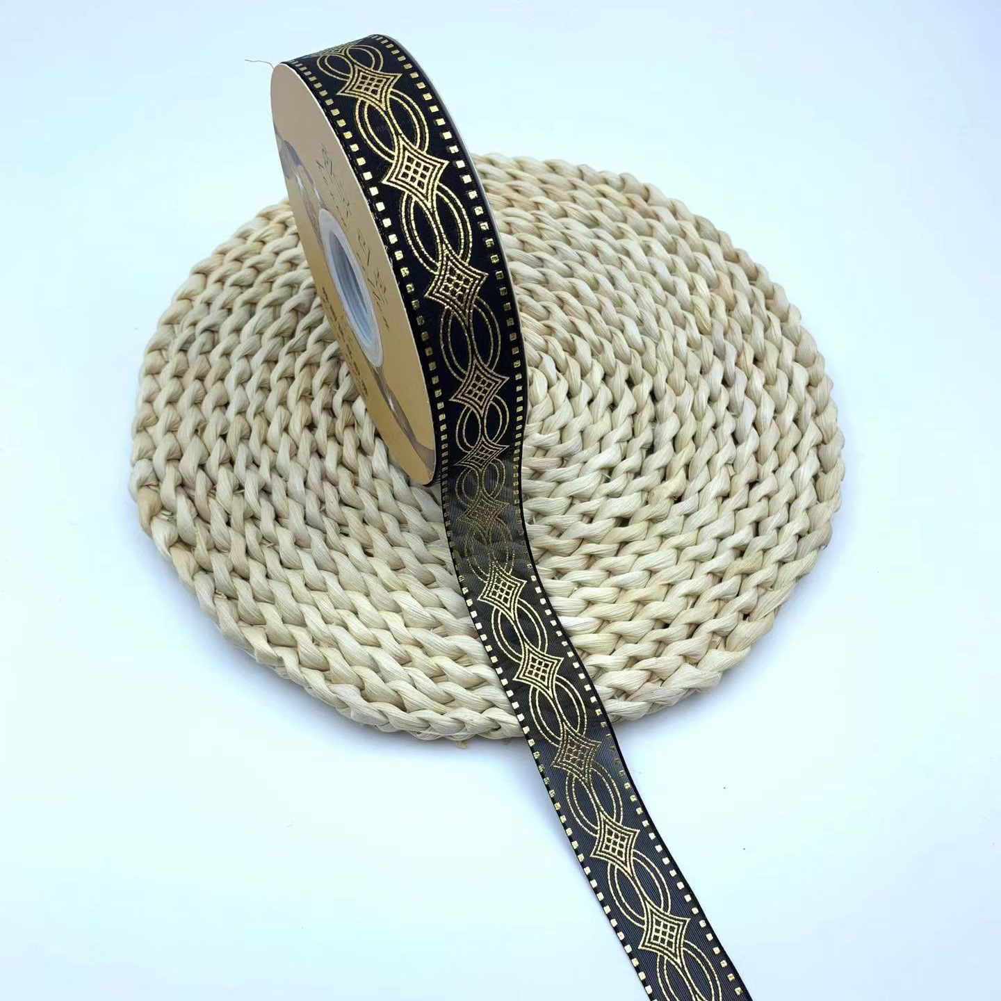 2,5 CM bandeja de barra de cinta de dorado transparente hecho a mano accesorios de bricolaje cinta de color oscuro caja de regalo de flores lote de embalaje