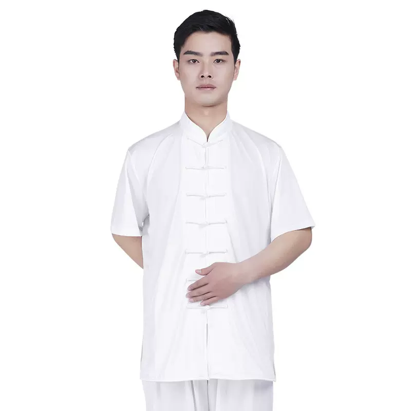 太极服男款夏季禅意太极拳练功服男装太极服女男衣服套装2025新款