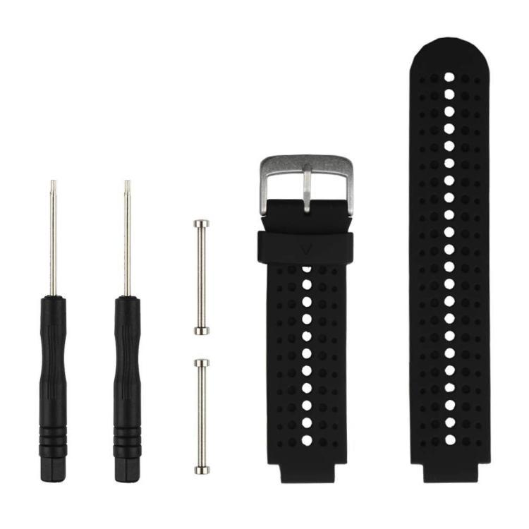 xDfind herramienta de correa de silicona bicolor para Garmin Forerunner 235 / 220 /
