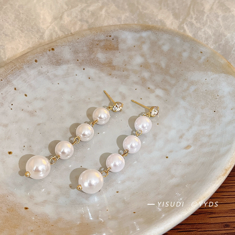 Cubic Zirconia And Pearl Stud Earrings, Delicate And Versatile For Work, Commute And Daily Wear. Hypoallergenic, Tarnish-resistant And Durable For Lon_voghion.com