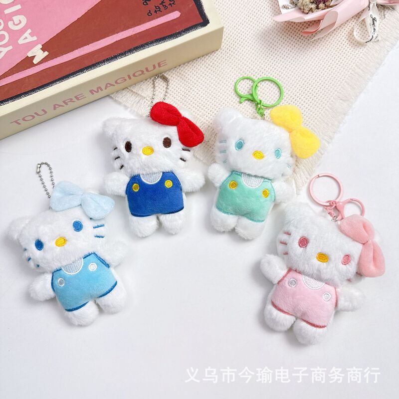 卡通KT猫毛绒配件吱吱叫小猫公仔挂件包包发饰配件拖鞋袜子辅料|undefined