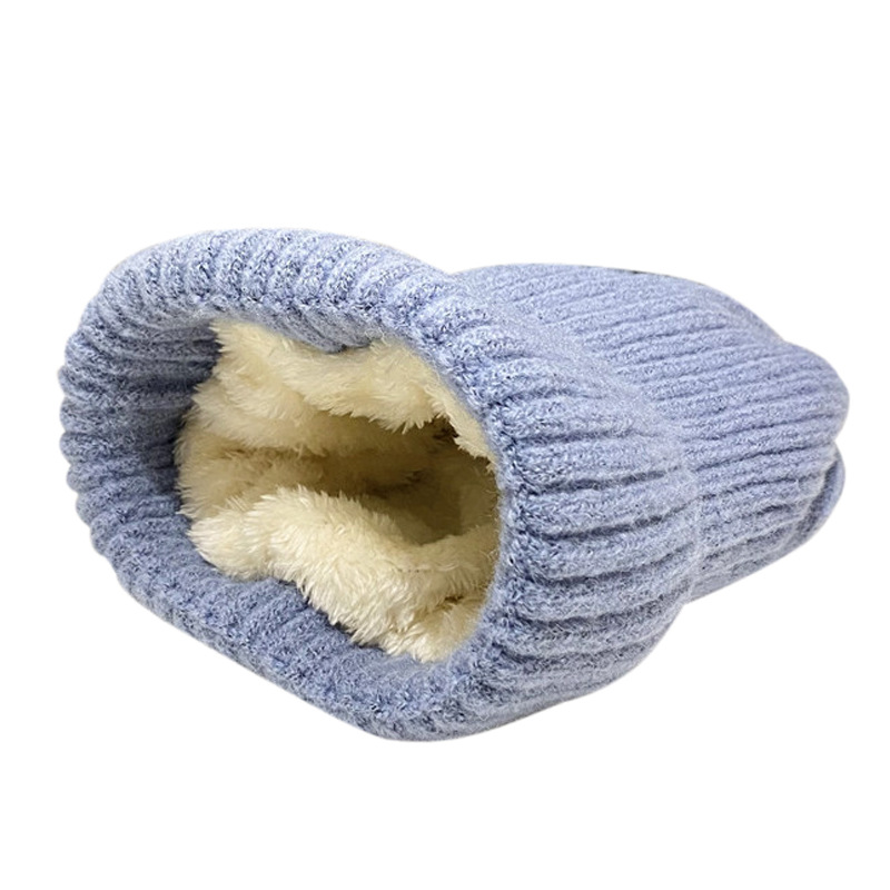 Unisex Winter winter winter muts Wollen muts dames mode gebreide muts heren cool plus fluweel dikke warme koude muts_voghion.com