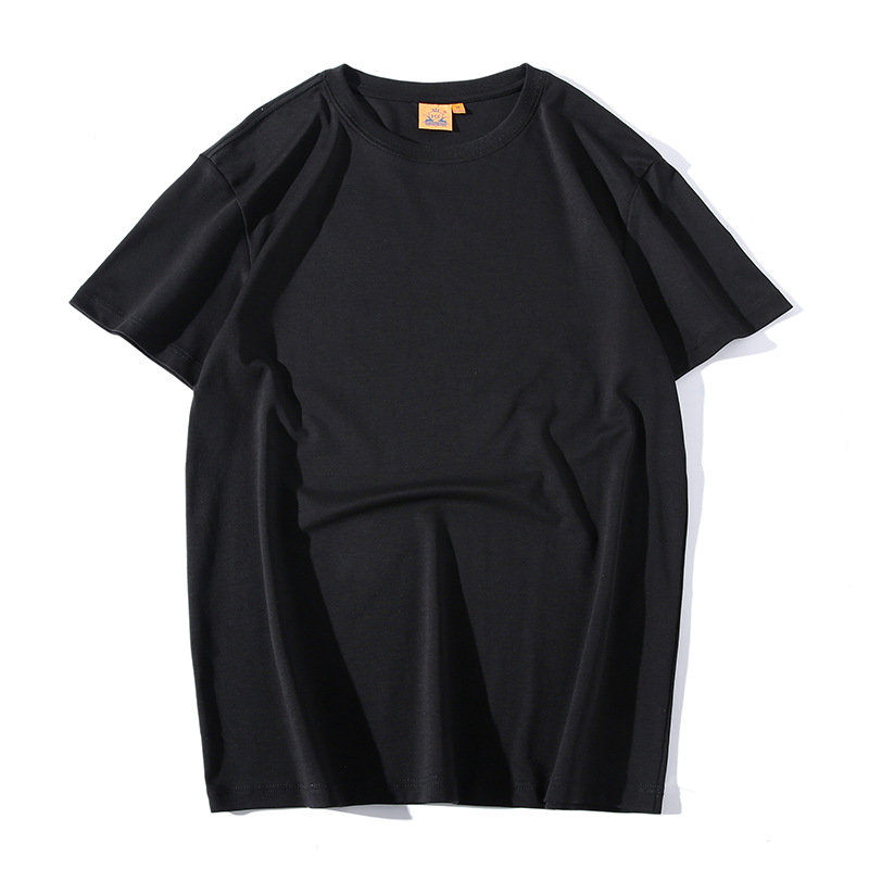 50 hombros, doble cara, antibacteriano, cuello redondo, manga corta, ropa de trabajo, camisa cultural, camiseta de algodón, logotipo personalizado