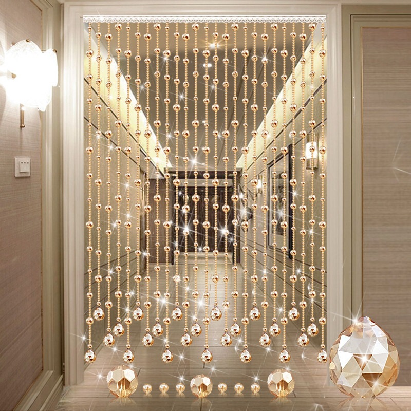 Crystal bead curtains, door curtains, living room partition curtains, decorative entrance curtains, bedroom corridor curtains, toilet curtains, feng shui curtains Crystal bead curtains, door curtains, living room partition curtains, decorative entrance curtains, bedroom corridor curtains, toilet curtains, feng shui curtains