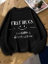 印花欧美roundsweatshirt卫衣