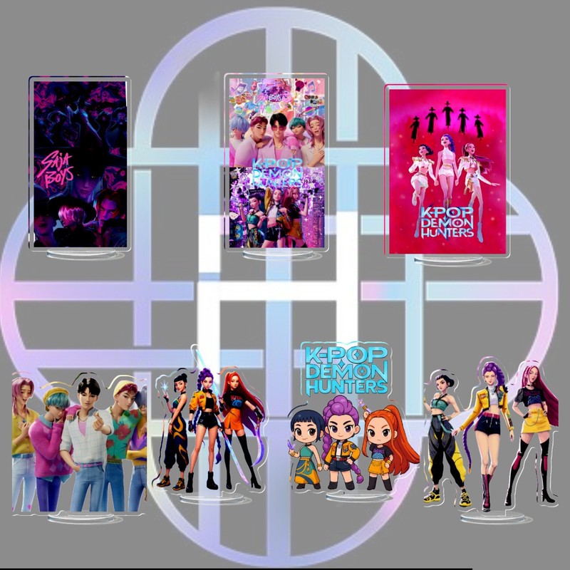 KPOP<DEMON HUNTERS> 亚克力立牌摆件站牌明星周边|undefined