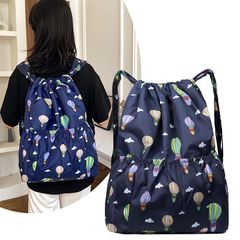 クロスボーダーのひもは簡単です。リュックサックの女性ナイロンのポケットは大容量です。