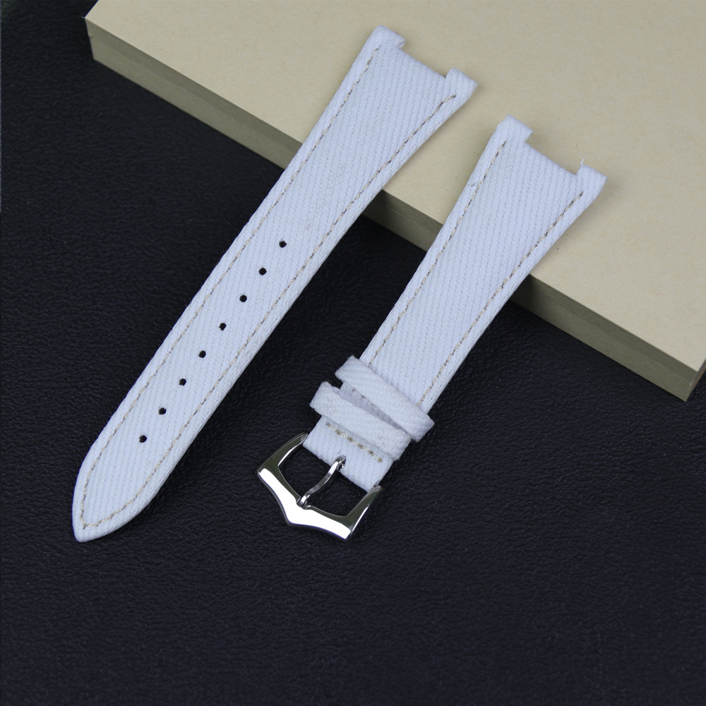 Sustitución de PP Patek Philippe Nautilus Gyalon tela de cuero 5711 / 5712 correa de reloj muesca