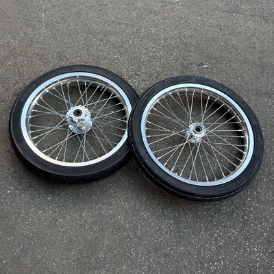 Motorcycle wheel hub X modified front 1.60-17 and