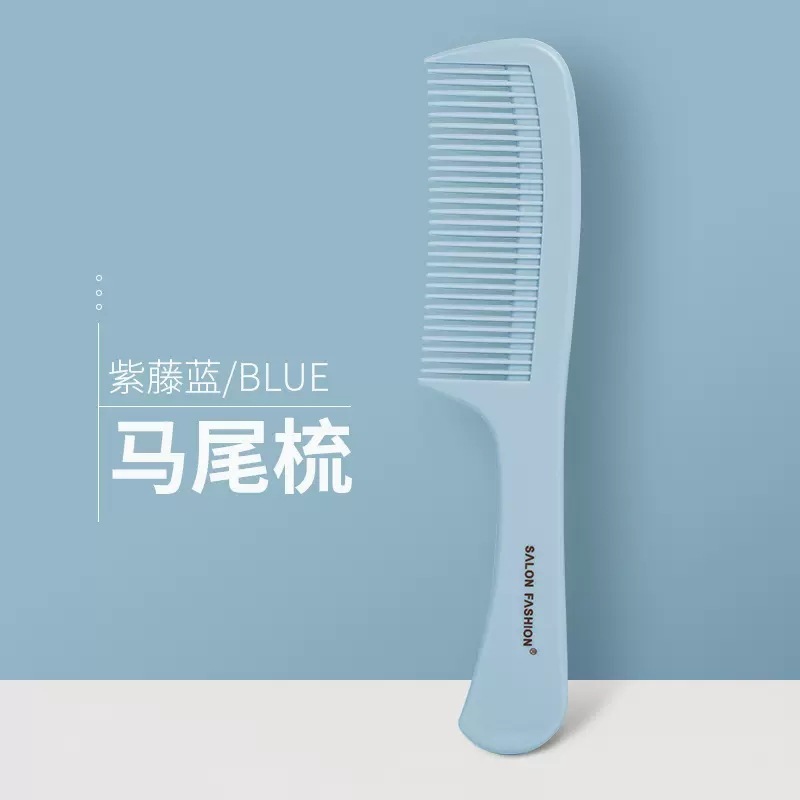 馬尾体験セットの歯付き櫛の静電気防止が切れにくいプラスチック櫛のマカロン美容櫛は女性の髪を厚くします。|undefined