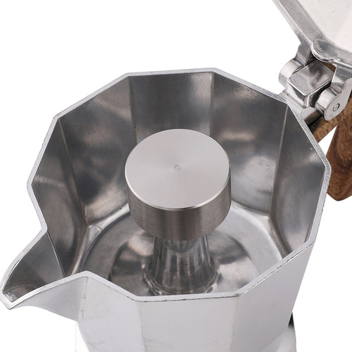 Moka coffee pot splash guard 304 stainless steel Moka pot special splash prevention cap can be customized with logo