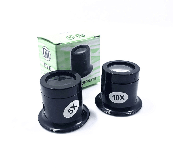 修表工具 5倍 10倍 钟表放大镜  手表维修专用目镜 寸镜 眼罩