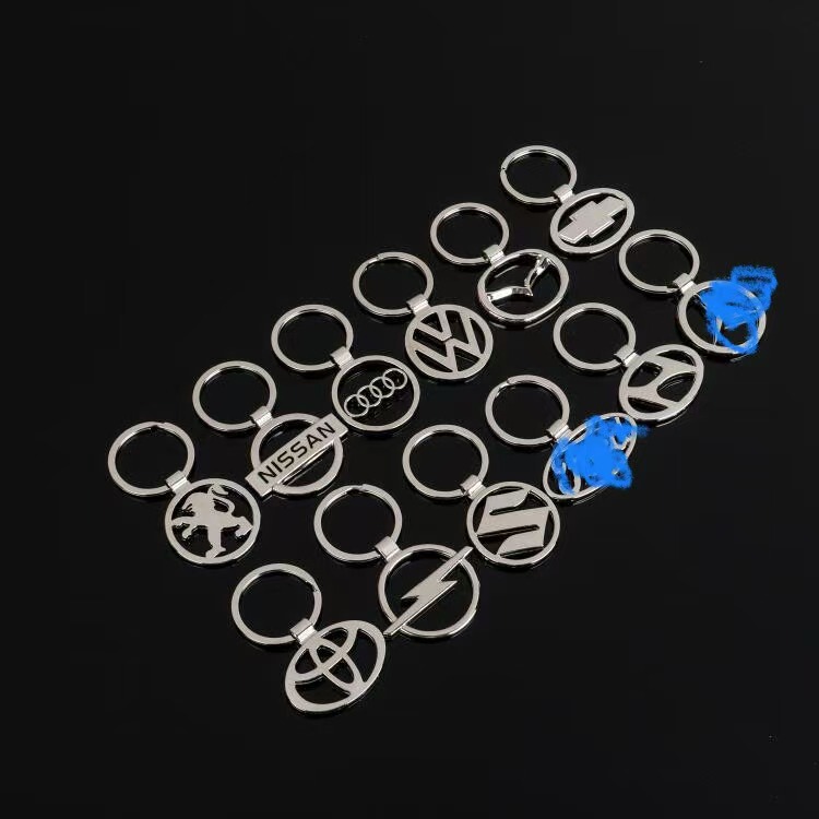 Suitable for Audi Hyundai logo Opel various car logo keychain cross-border wholesale hollow car keychain Suitable for Audi Hyundai logo Opel various car logo keychain cross-border wholesale hollow car keychain