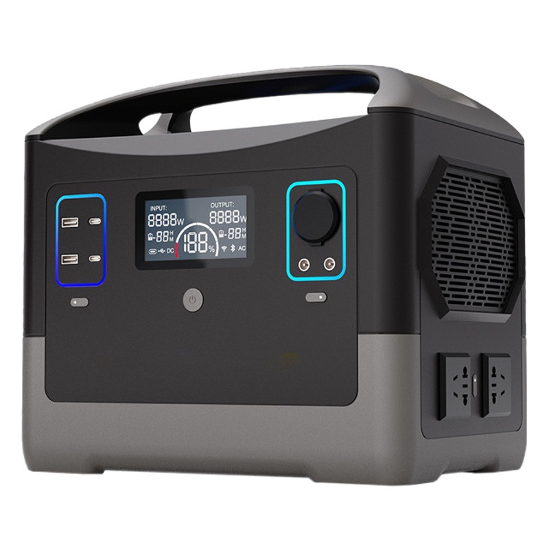 Portable 1000W multifunción fuente de alimentación de almacenamiento de energía al aire libre 220V fuente de alimentación de emergencia móvil de gran capacidad