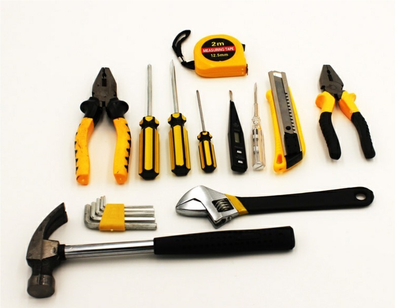 Household Hardware Tool Set, Repair Tool Box, Multi-Functional Combination, Electrician Tool Set, Vehicle-Mounted Tool