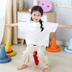 Children's unicycle stool kindergarten sensory training equipment unipedal stool balance teaching aid unicycle chair home vestibular toy